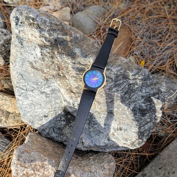 Vintage Watches LBA Titanium Ladies Watch Abstract Dial Japan Quartz Retro - Picture 7 of 10